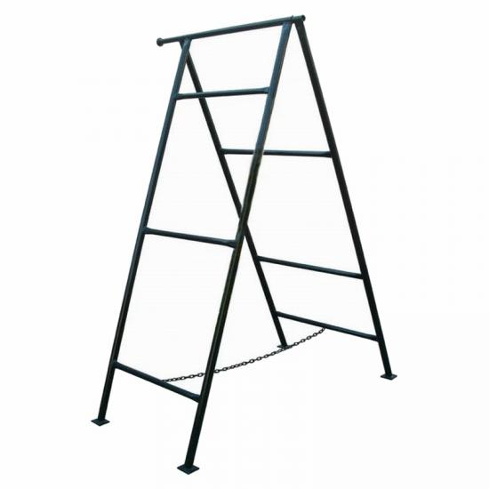Folding A-Frame Scaffold | Electrostatic Powder-Coated Construction Trestle