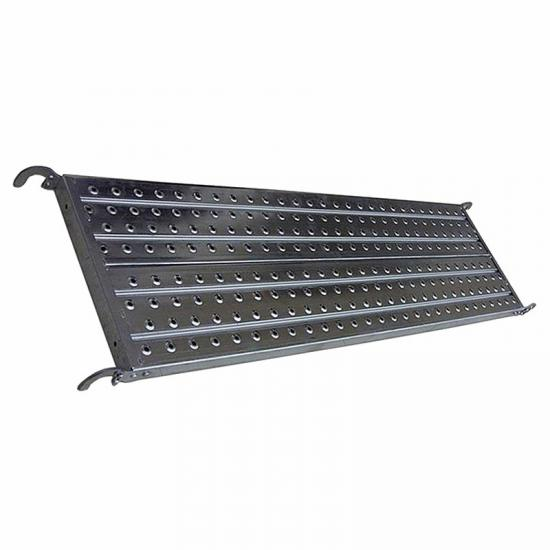 Hook Lock Steel Plank for Scaffolding | Anti-Slip Galvanized Scaffold Board (Multiple Sizes Available)