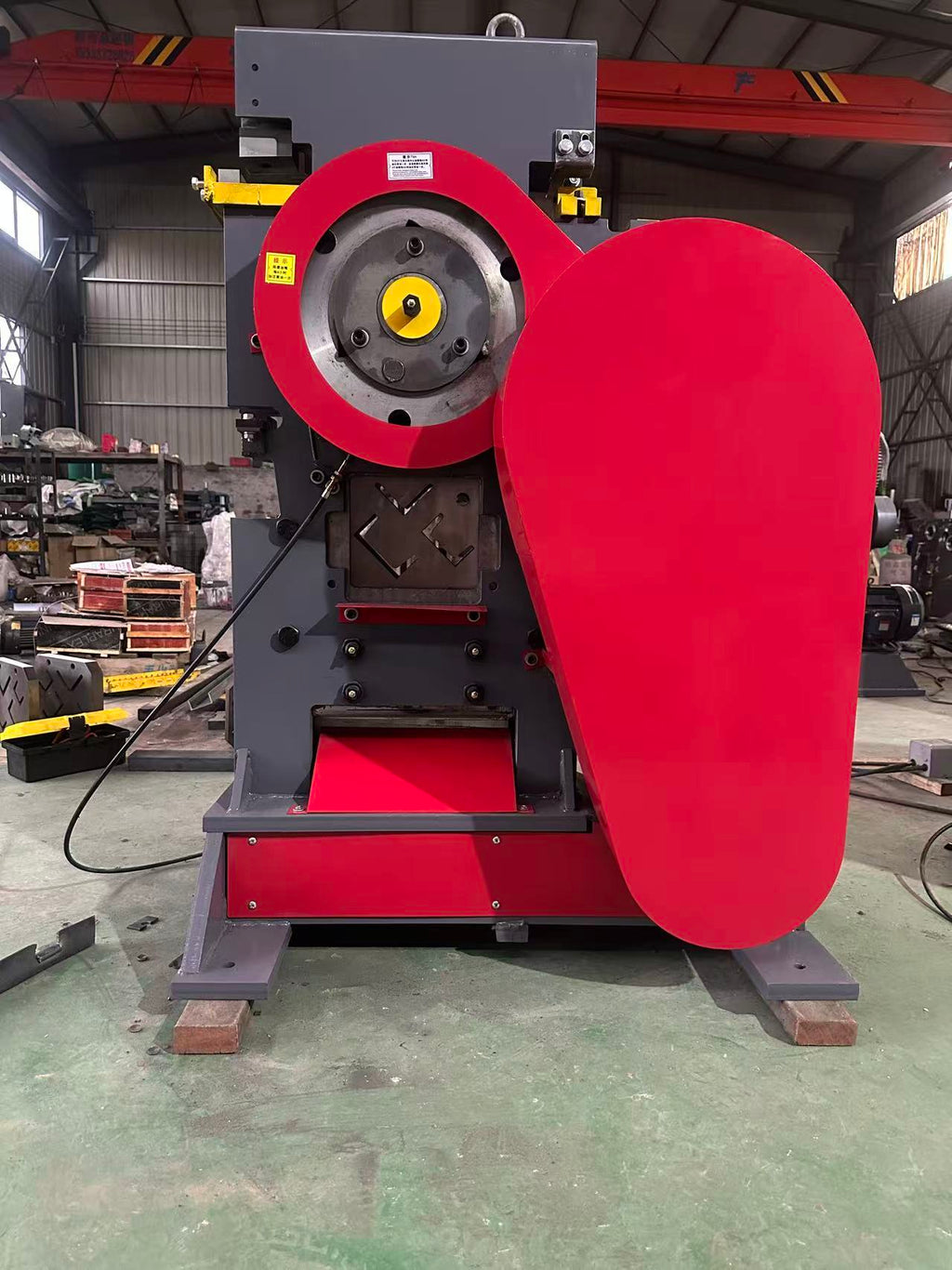 QA32-12B Hydraulic Ironworker Machine | 5-Station Metal Punching & Shearing Equipment (Upgraded Model)
