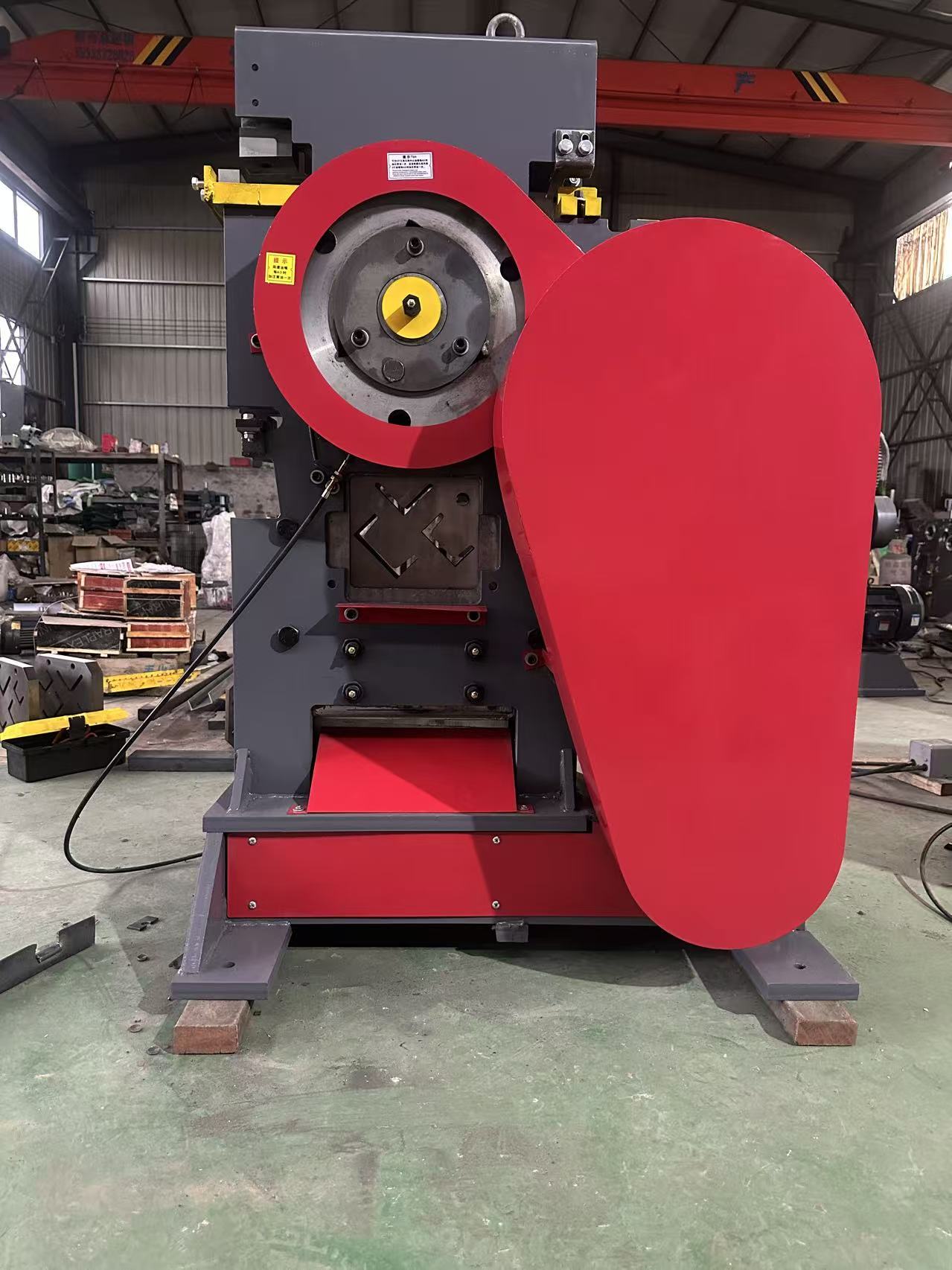 QA32-12B Hydraulic Ironworker Machine | 5-Station Metal Punching & Shearing Equipment (Upgraded Model)