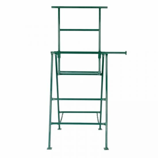 Folding A-Frame Scaffold | Electrostatic Powder-Coated Construction Trestle
