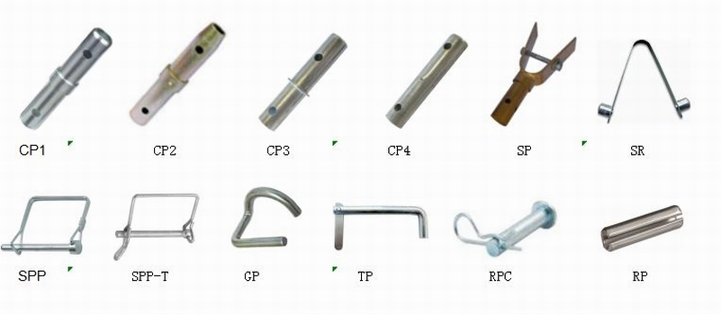 Scaffolding Lock Pins | Galvanized Safety Pins for Frame Scaffolding