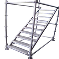 Ringlock Scaffold Stair | Modular Steel Staircase for Scaffolding | 7ft Removable Access Stair